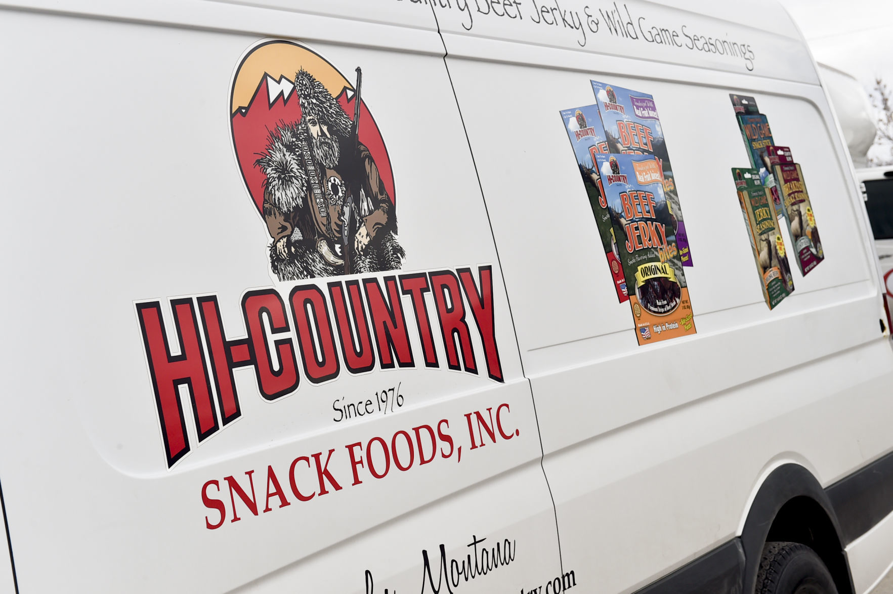 A Hi-Country snack foods delivery truck.